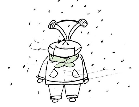 有一種冷，叫忘帶胸罩……